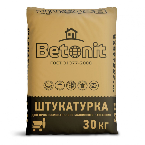 Штукатурка Бетонит для машинного нанесения 30 кг